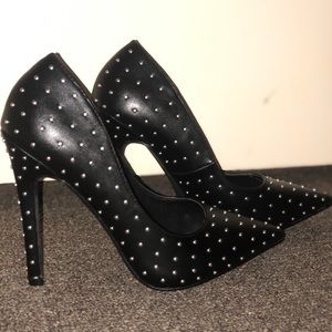 Black heels